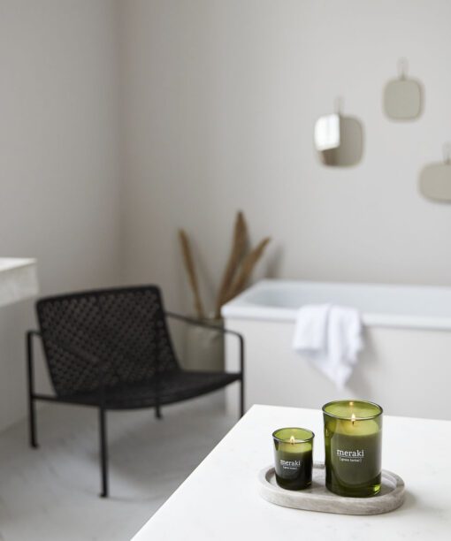 Scented small candle Green herbal