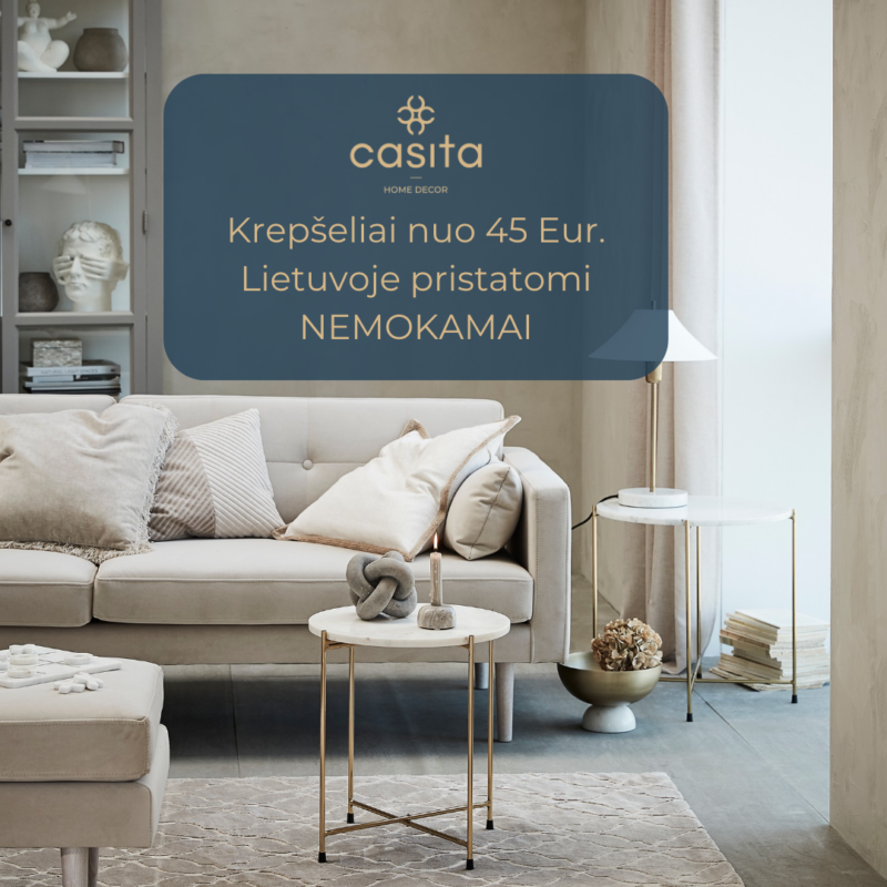 CASITA HOME DECOR: nemokamas pristatymas